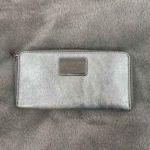 Silver Marc Jacobs wallet